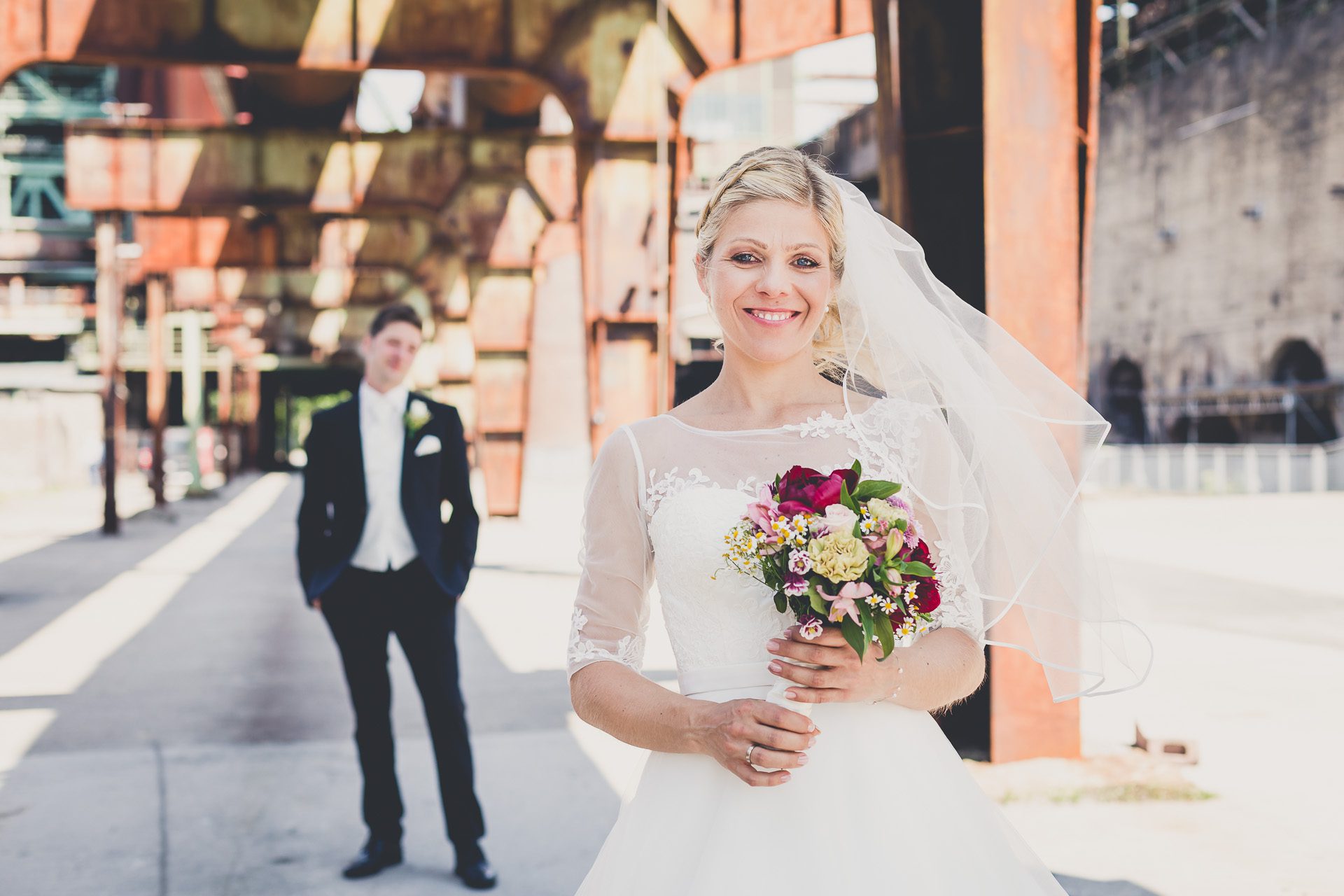 Standesamtliche Hochzeit auf der Henrichshütte in Hattingen