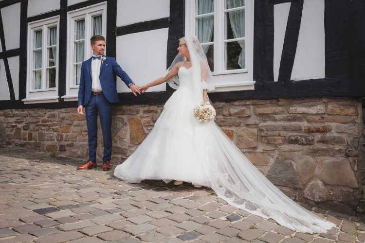 Kirchliche Hochzeit in der St.-Georgs-Kirche in Hattingen