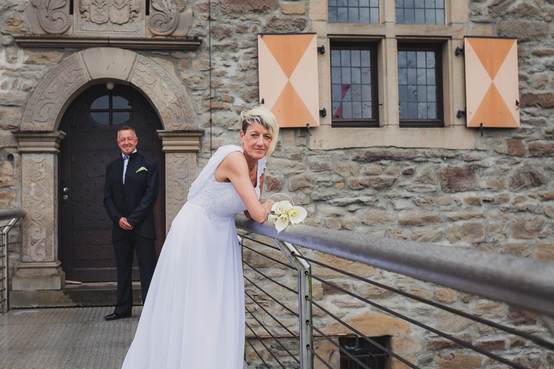 Standesamtliche Trauung auf Wasserburg Haus Kemnade in Hattingen