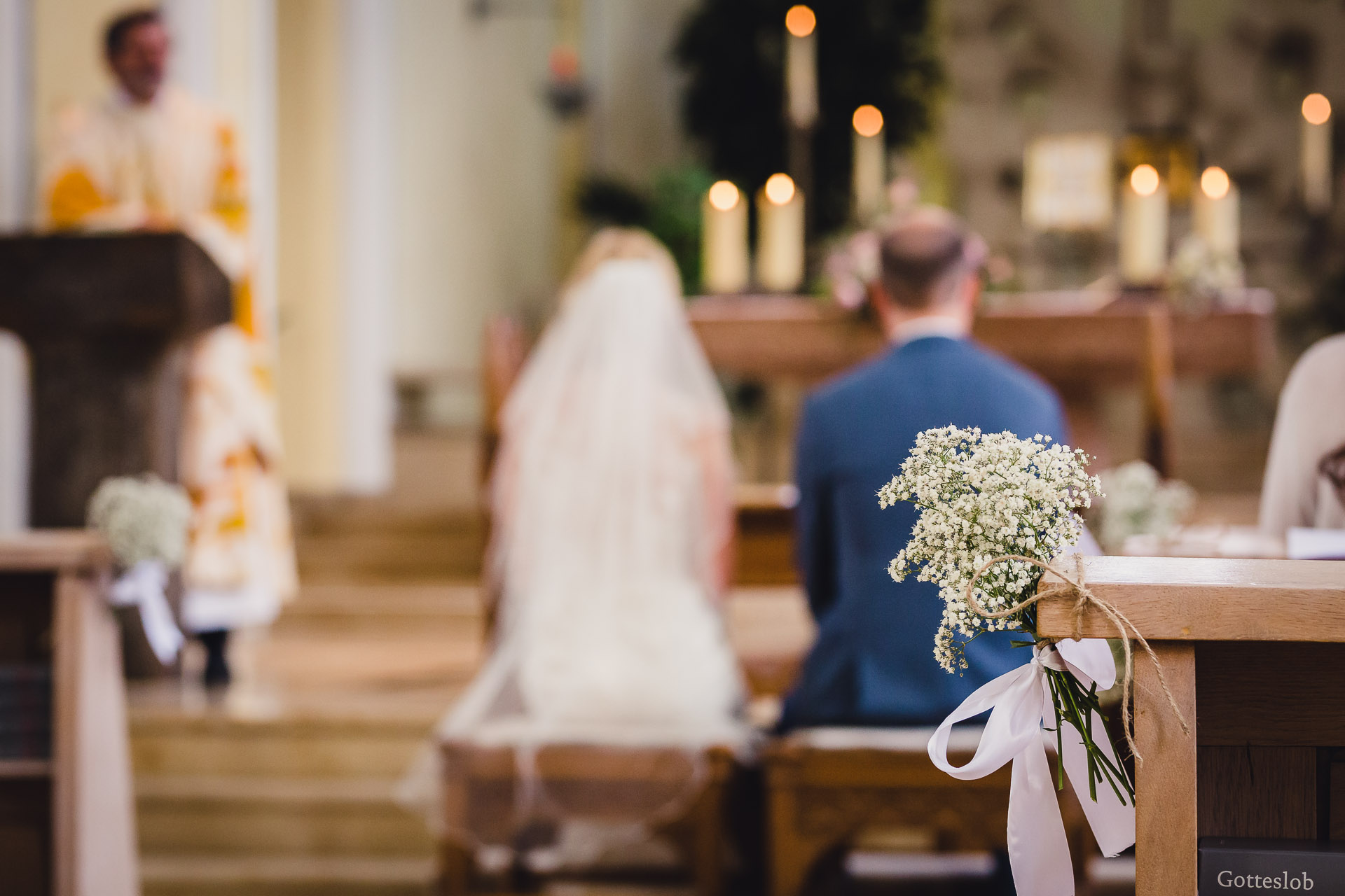 Hochzeitsfotograf Bochum - kirchliche Trauung