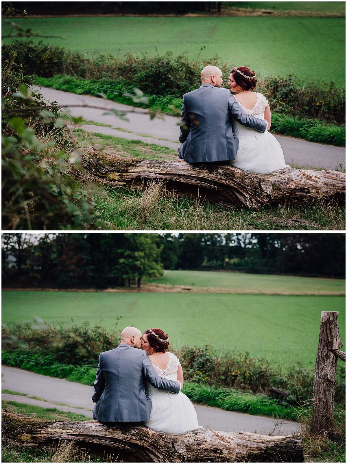 Als Hochzeitsfotografin am Schloss Steinhausen in Witten unterwegs