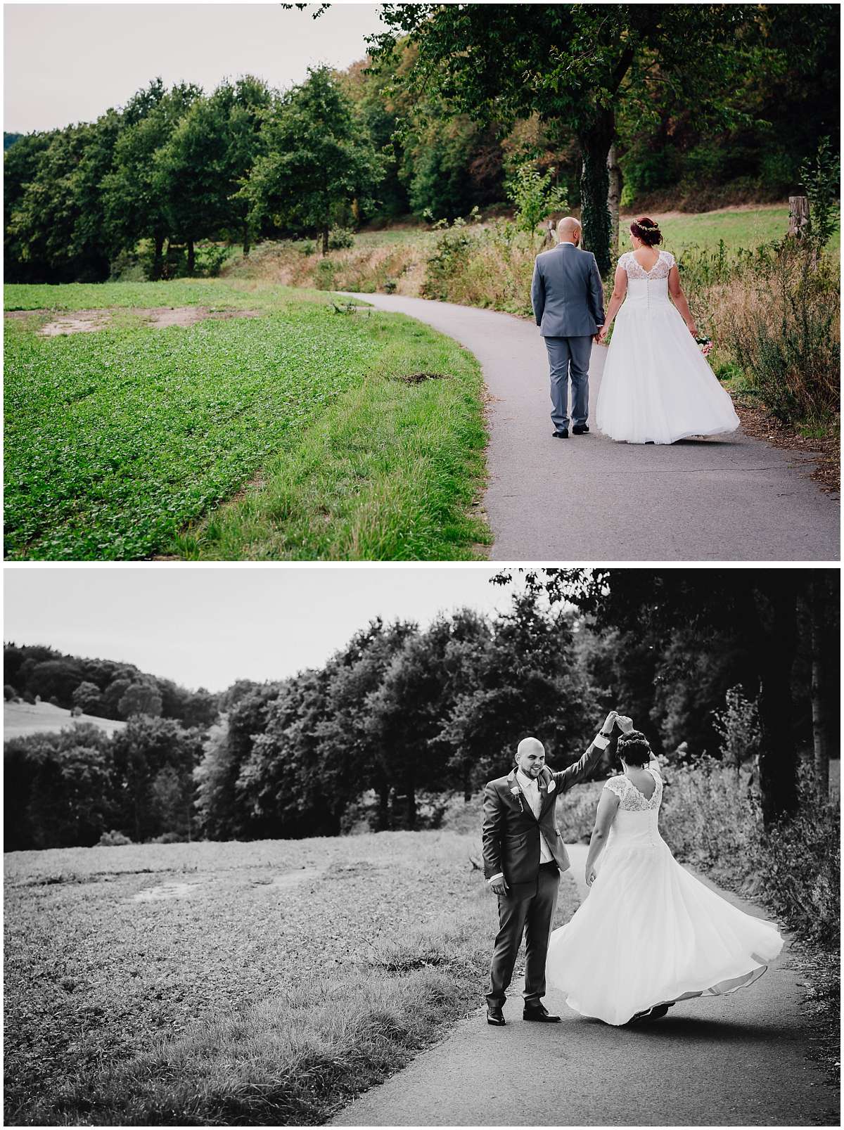 Als Hochzeitsfotografin am Schloss Steinhausen in Witten unterwegs