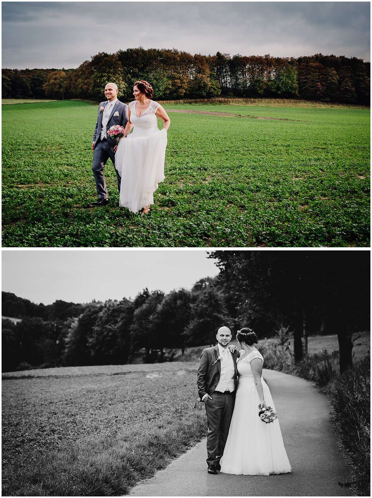 Als Hochzeitsfotografin am Schloss Steinhausen in Witten unterwegs