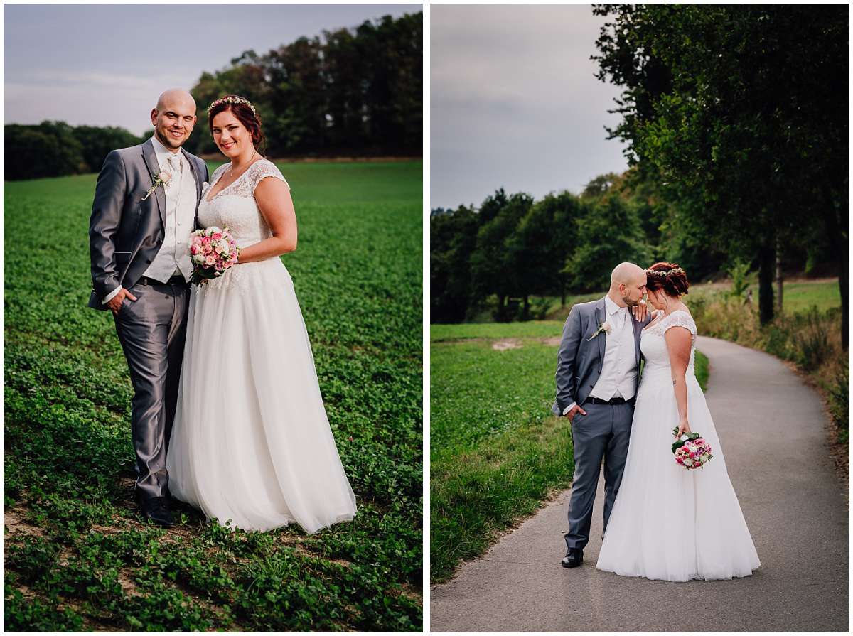 Als Hochzeitsfotografin am Schloss Steinhausen in Witten unterwegs