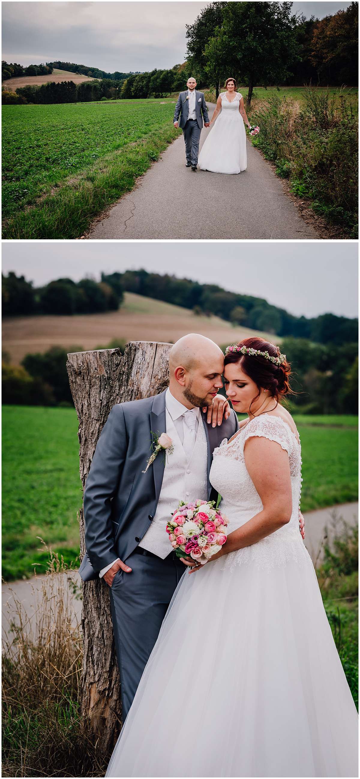 Als Hochzeitsfotografin am Schloss Steinhausen in Witten unterwegs