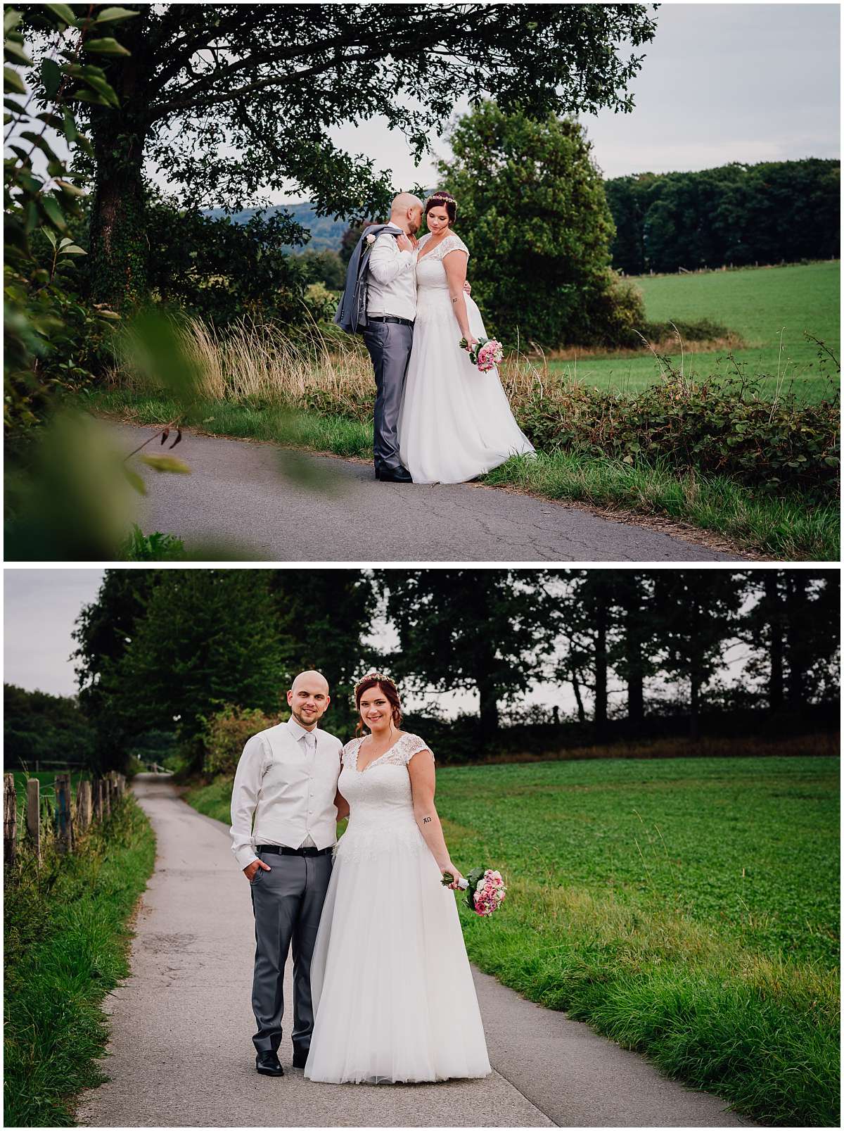 Als Hochzeitsfotografin am Schloss Steinhausen in Witten unterwegs