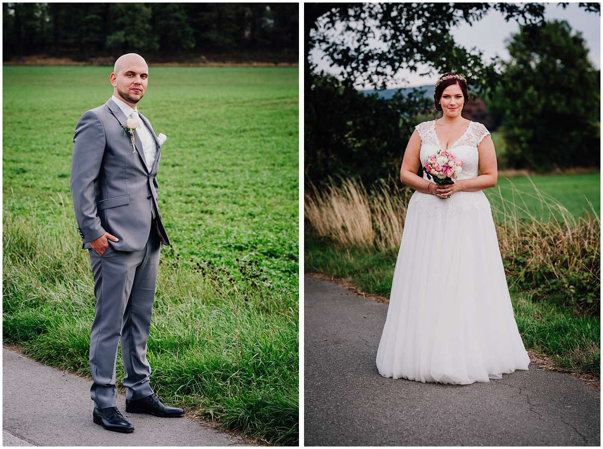 Als Hochzeitsfotografin am Schloss Steinhausen in Witten unterwegs