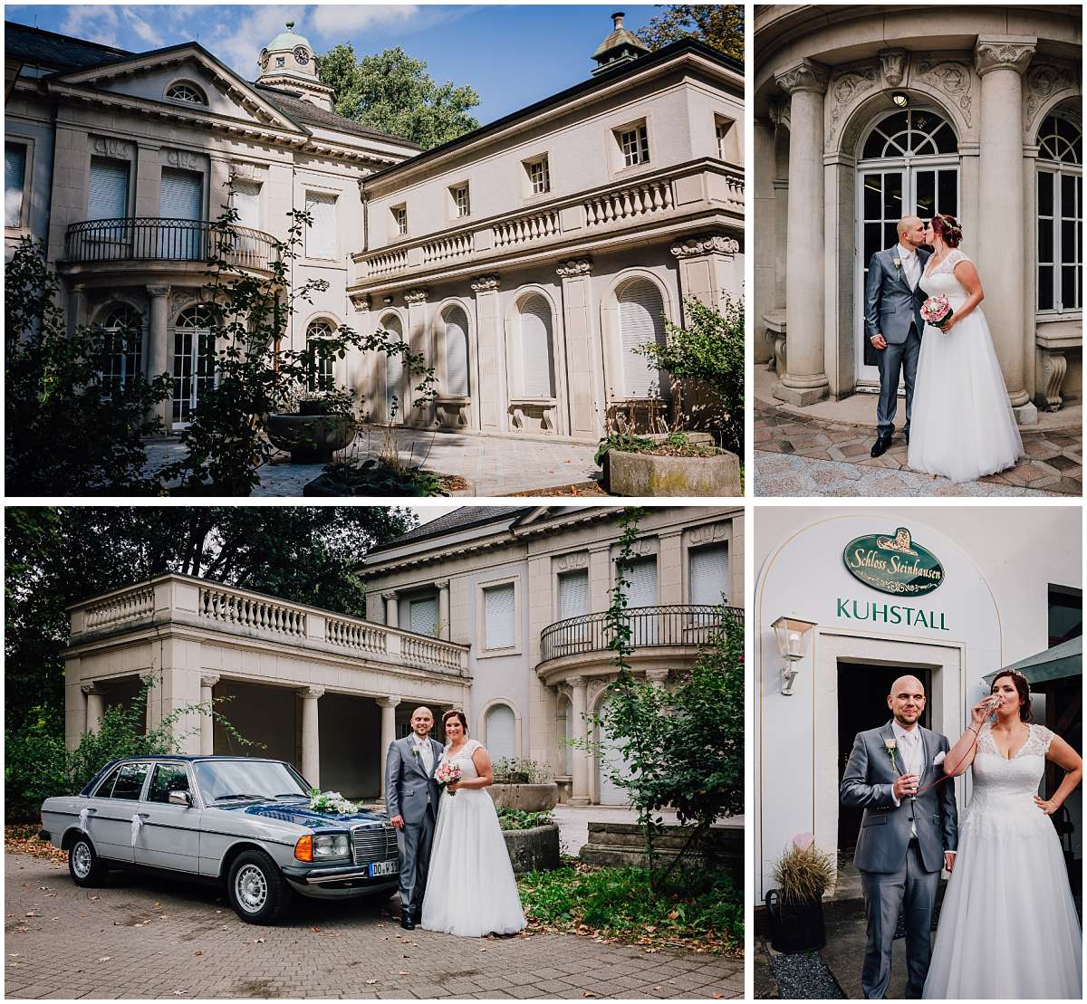 Als Hochzeitsfotografin am Schloss Steinhausen in Witten unterwegs