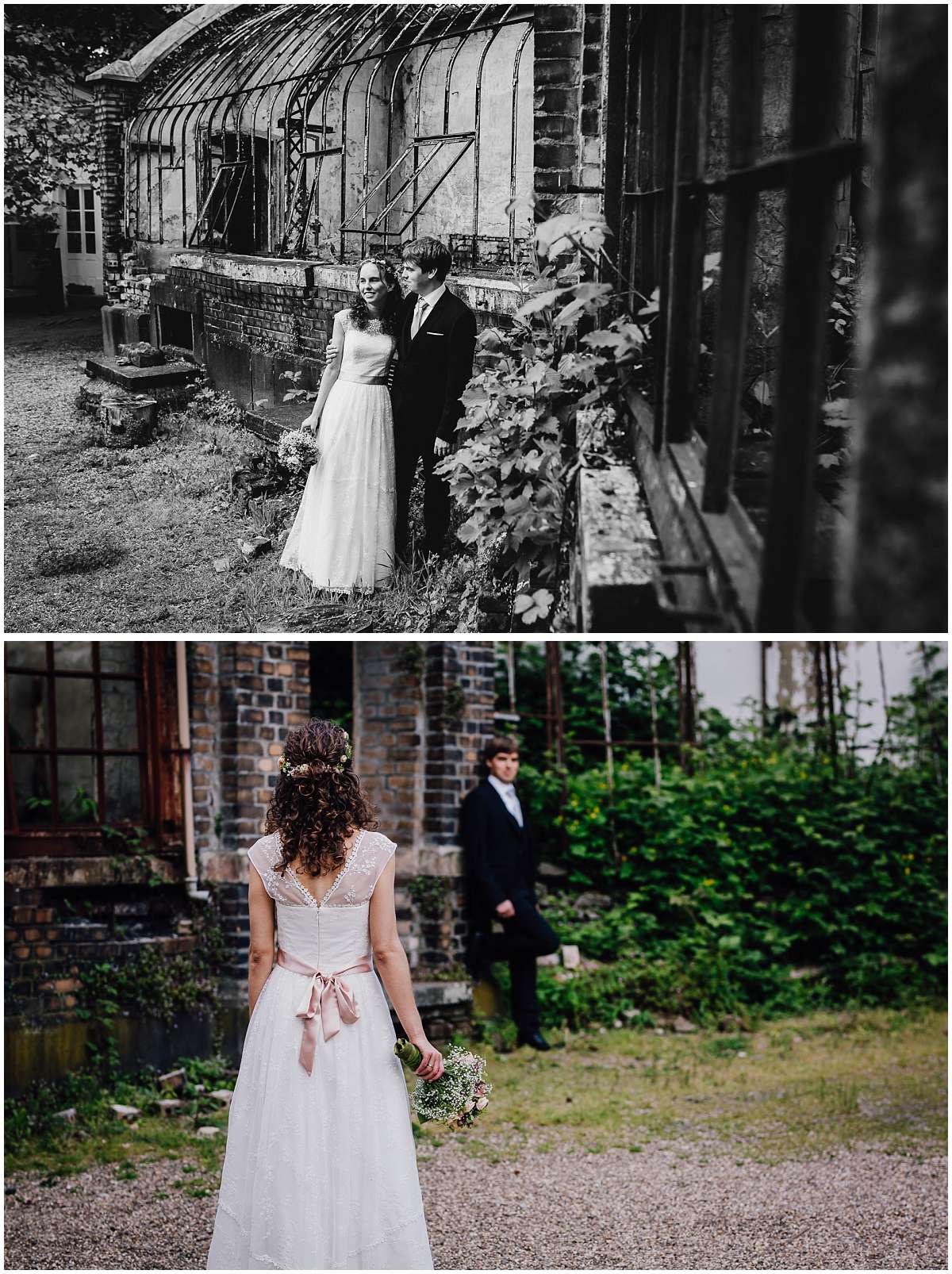 Hochzeitsfotos an der Villa Au in Velbert