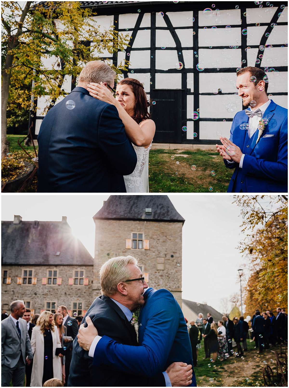 Freie Trauung an der Wasserburg Haus Kemnade in Hattingen