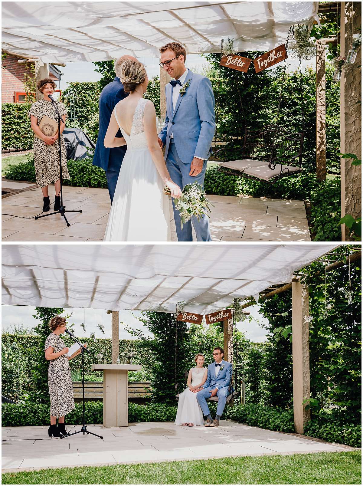 DIY Gartenhochzeit mit freier Trauung im Münsterland - Hochzeit feiern in Zeiten von Corona