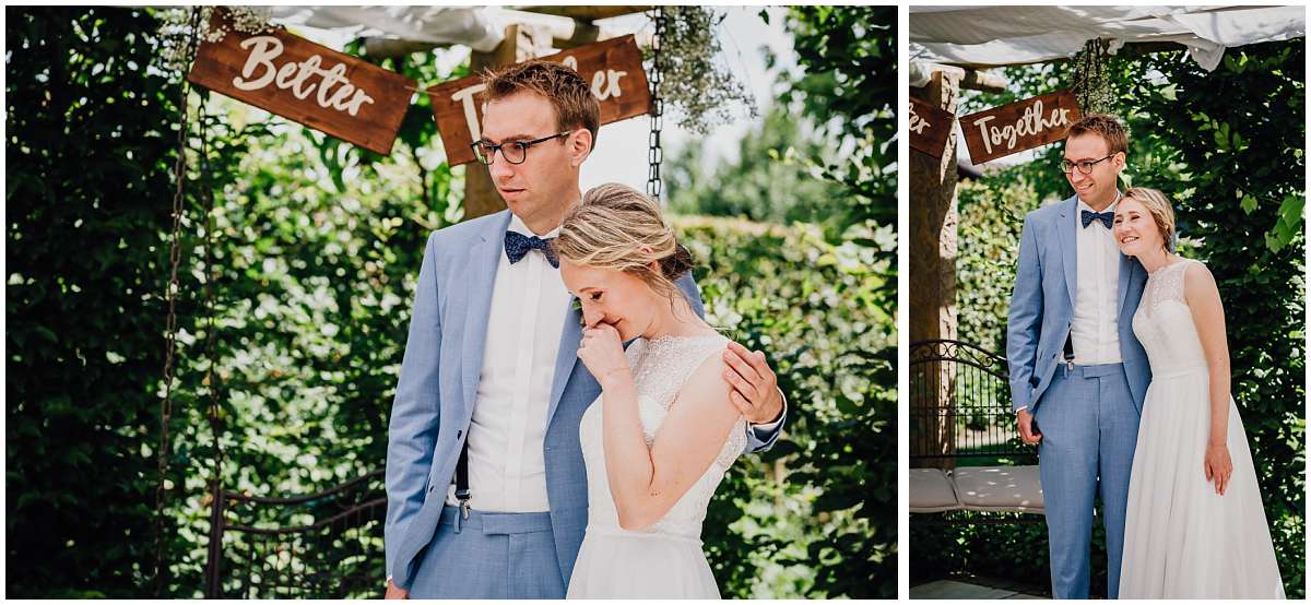 DIY Gartenhochzeit mit freier Trauung im Münsterland - Hochzeit feiern in Zeiten von Corona