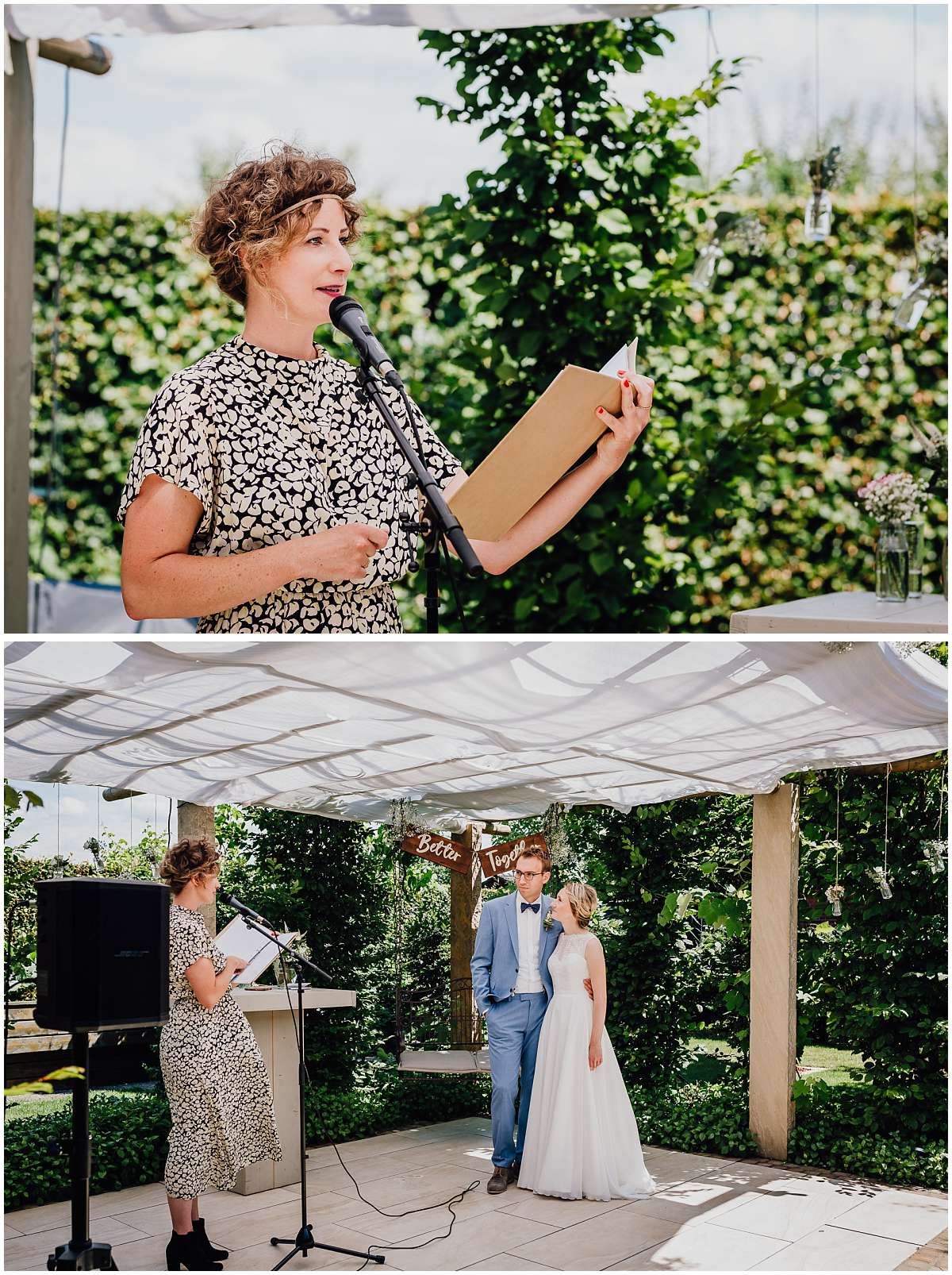 DIY Gartenhochzeit mit freier Trauung im Münsterland - Hochzeit feiern in Zeiten von Corona