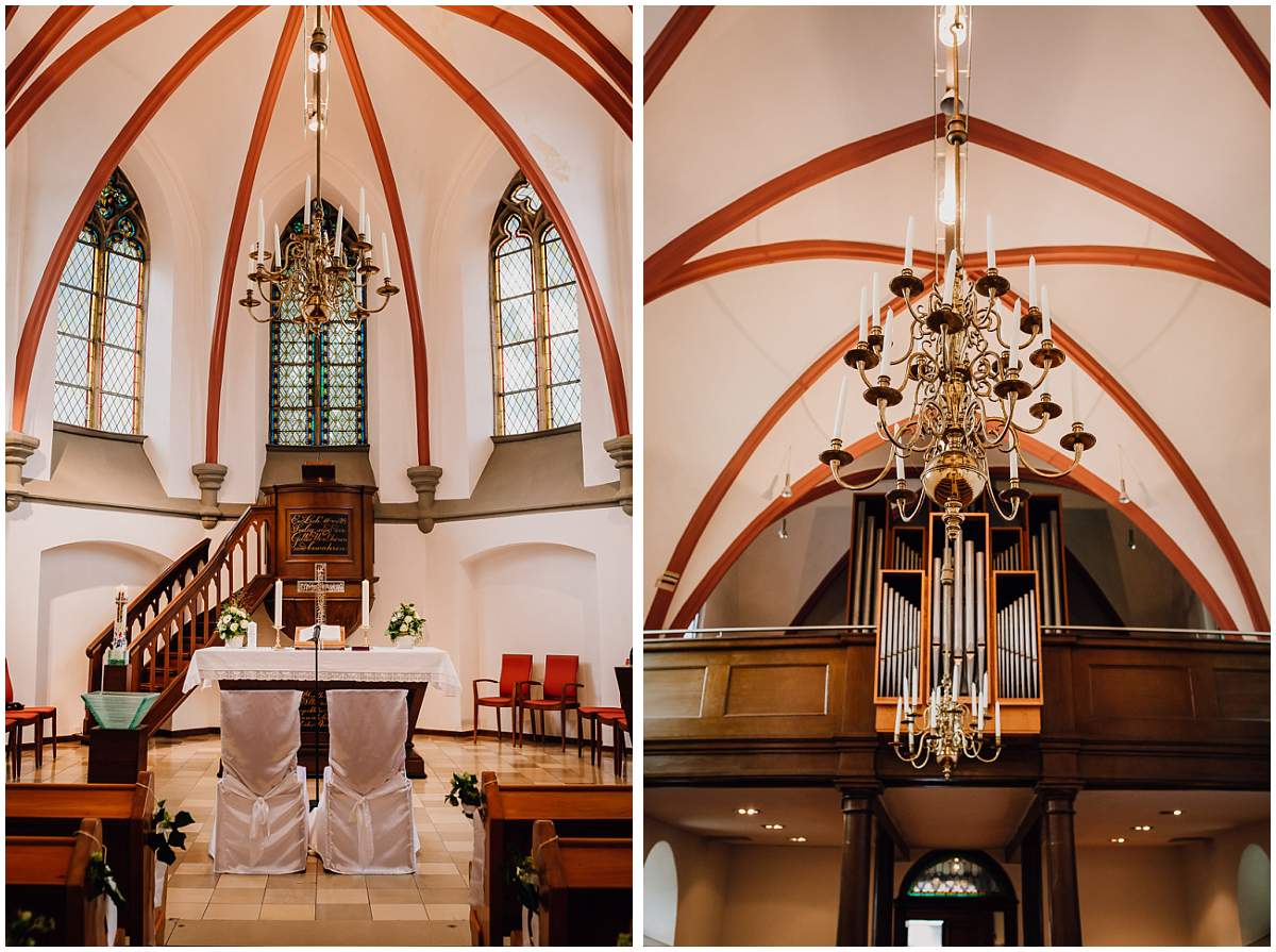 Hochzeitsfotograf Dinslaken Lesbische Hochzeit Frauenhochzeit gleichgeschlechtliche Ehe kirchliche Trauung Dorfkirche Hiesfeld Dinslaken