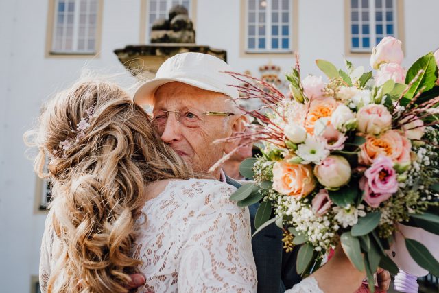 Hochzeit Schloss Borbeck Essen Gratulation Großvater