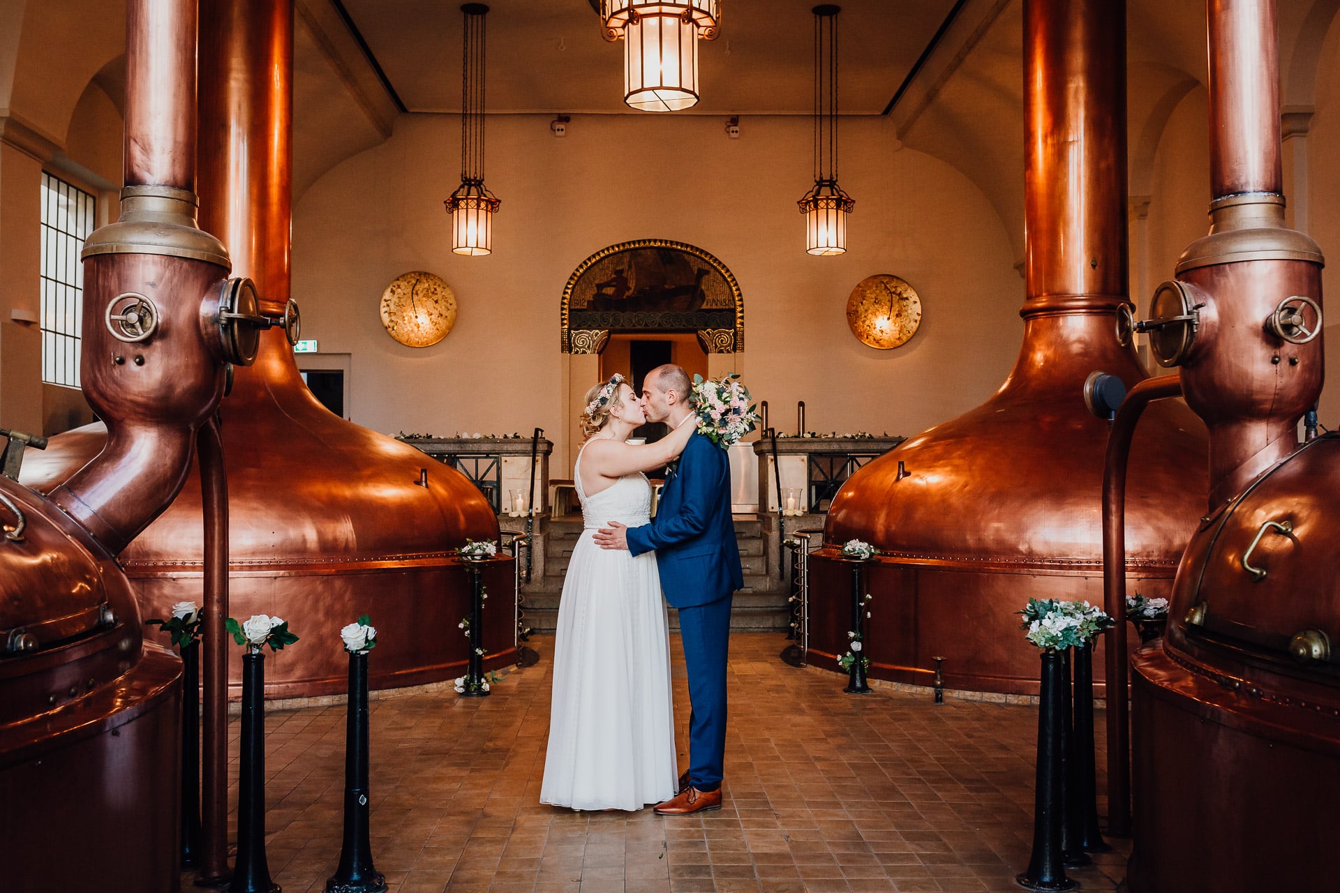 Hochzeitsfotograf Dortmund Hochzeitsfotos Standesamt Historisches Sudhaus der Brauerei Hansa Dortmund