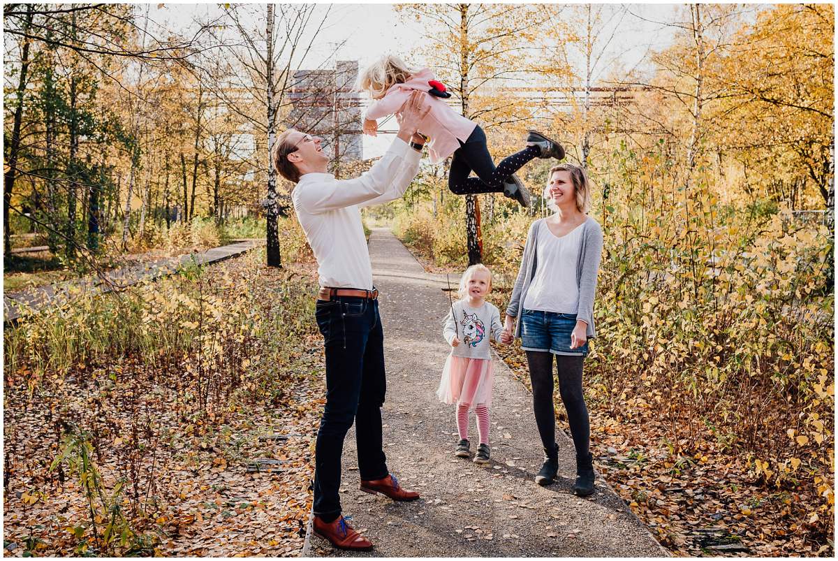 Familienfotos Ruhrgebiet Familienshooting auf Zeche Zollverein in Essen