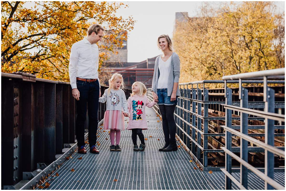 Familienfotos Ruhrgebiet Familienshooting auf Zeche Zollverein in Essen