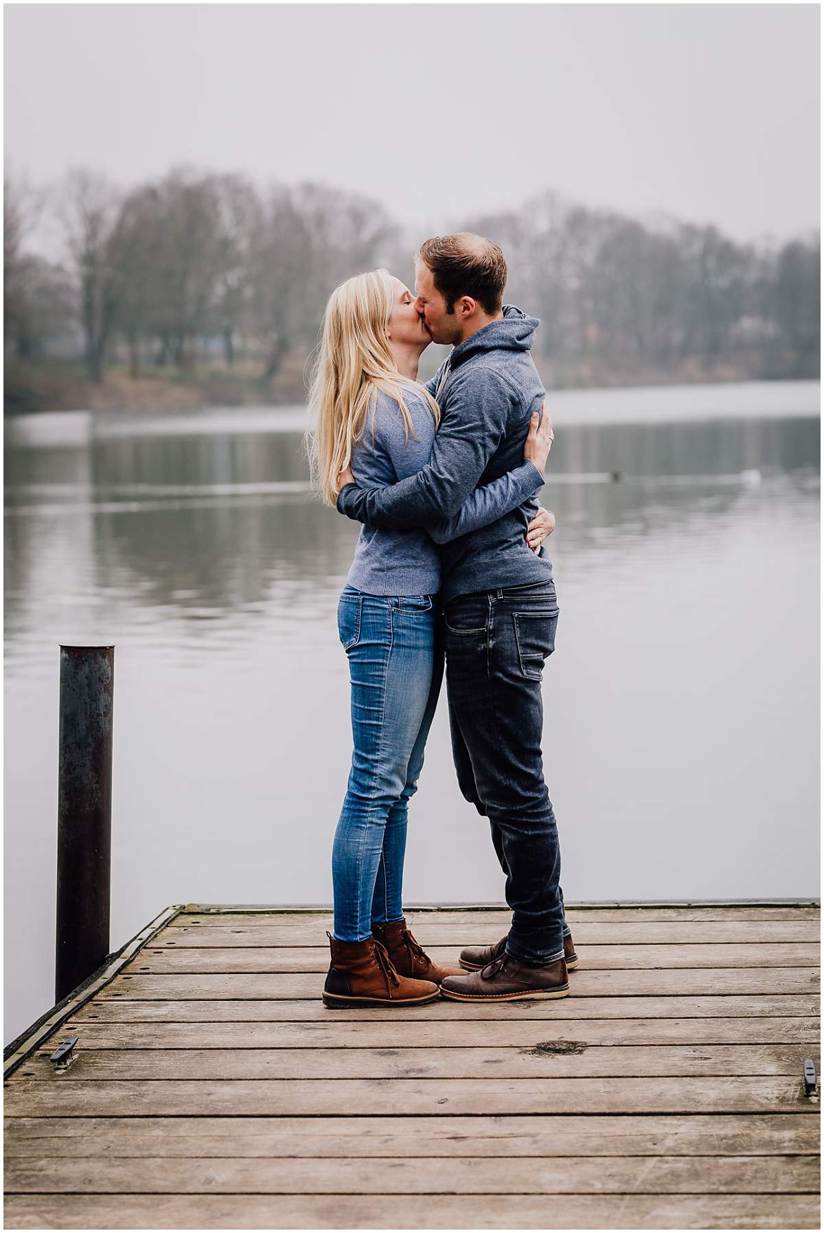 Paarshooting Verlobungsshooting Paarfotos Haltern am See Silbersee