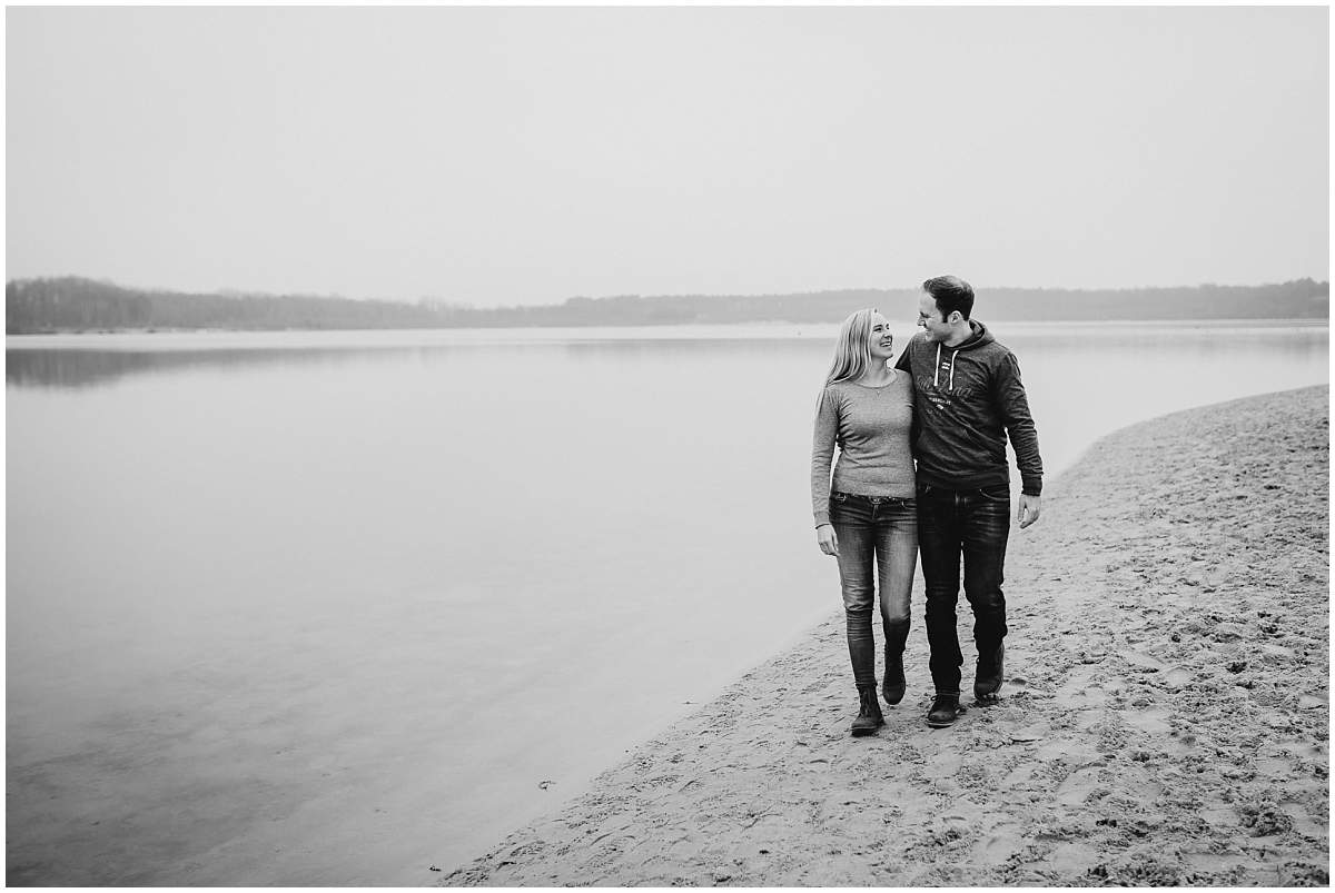 Paarshooting Verlobungsshooting Paarfotos Haltern am See Silbersee