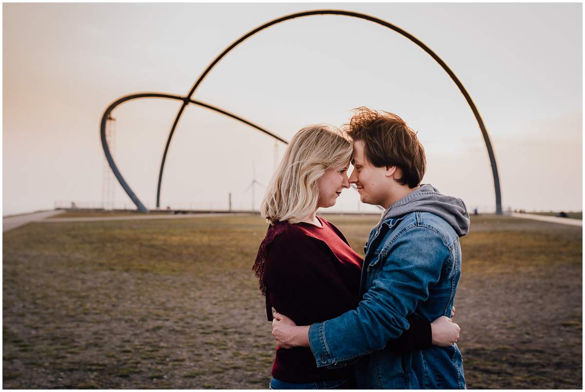 Coupleshoot Engagement Shooting Paarshooting Verlobungsshooting Halde Hoheward Herten Sonnenuntergang