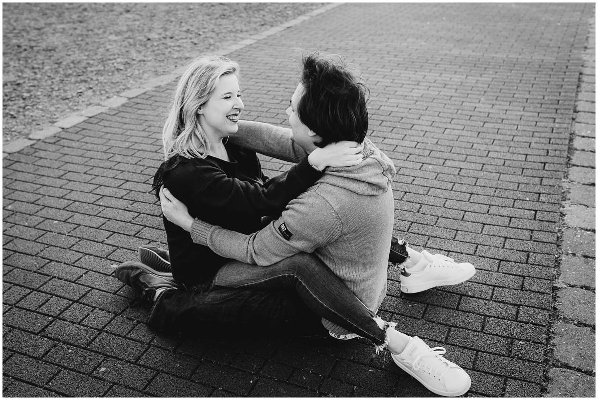 Coupleshoot Engagement Shooting Paarshooting Verlobungsshooting Halde Hoheward Herten Sonnenuntergang