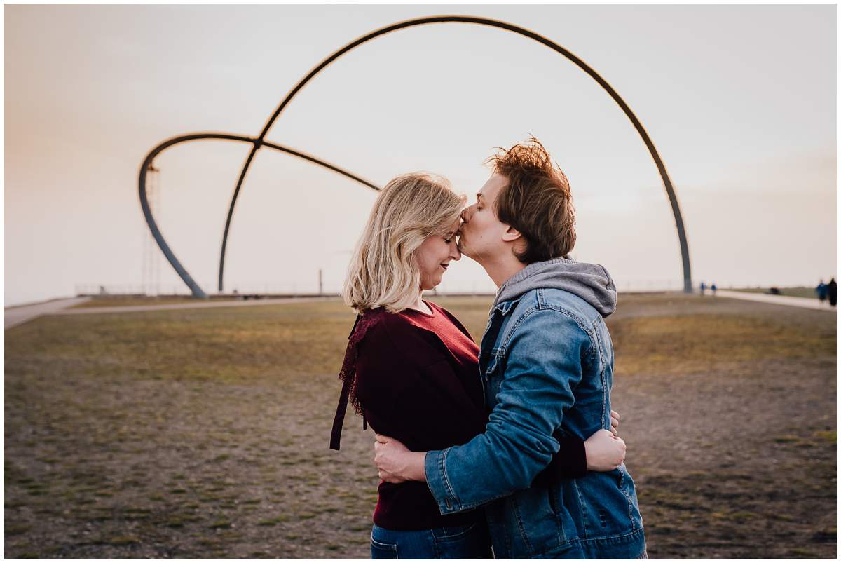 Coupleshoot Engagement Shooting Paarshooting Verlobungsshooting Halde Hoheward Herten Sonnenuntergang