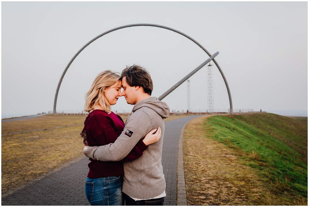 Coupleshoot Engagement Shooting Paarshooting Verlobungsshooting Halde Hoheward Herten Sonnenuntergang