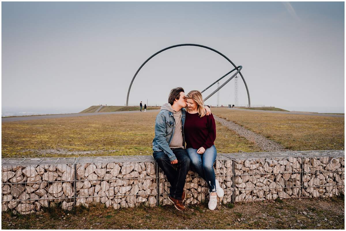 Coupleshoot Engagement Shooting Paarshooting Verlobungsshooting Halde Hoheward Herten Sonnenuntergang