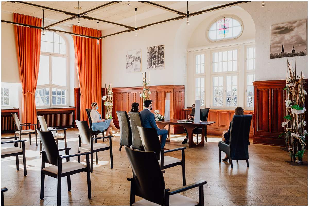 Standesamtliche Trauung im Rathaus Essen-Kray