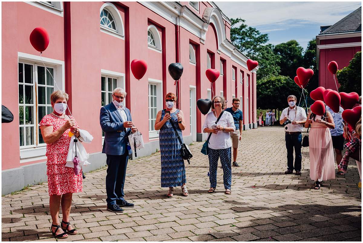 Gleichgeschlechtliche standesamtliche Trauung im Schloss Oberhausen