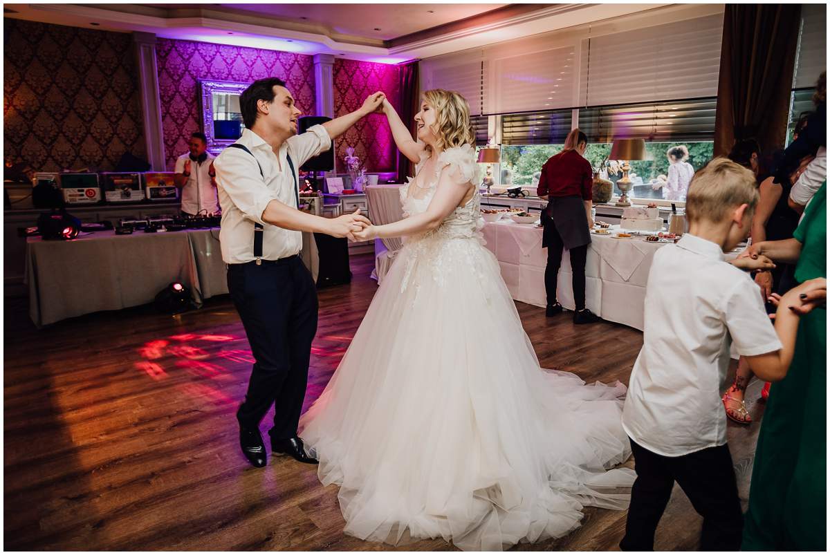 Hochzeitsparty mit Tanz im Sengelmannshof in Essen