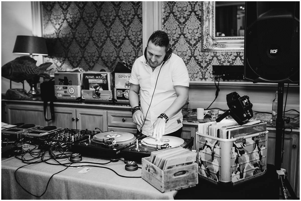 DJ auf der Hochzeitsparty im Sengelmannshof in Essen