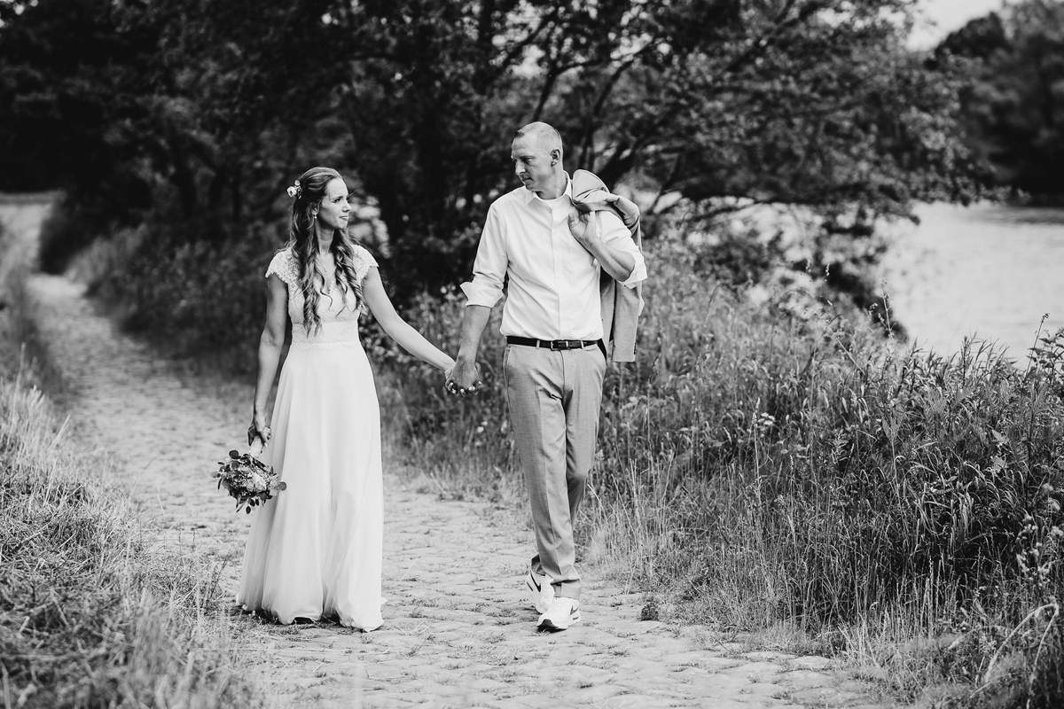 Brautpaarshooting Andres Alte Faehre Bochum