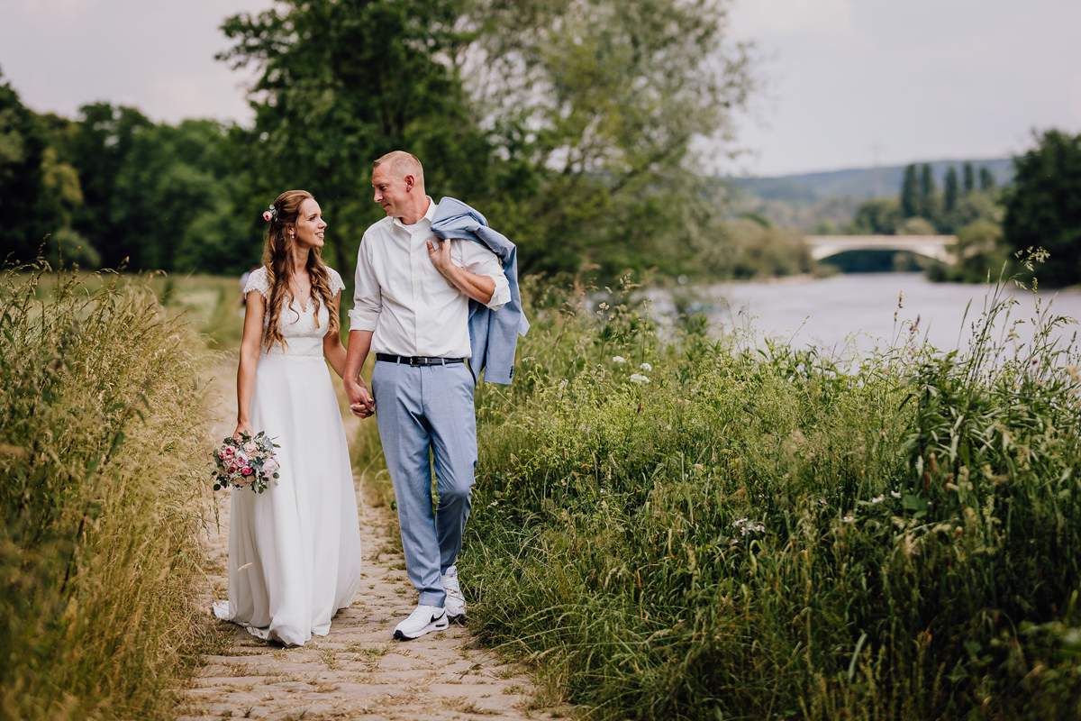 Brautpaarshooting Andres Alte Faehre Bochum