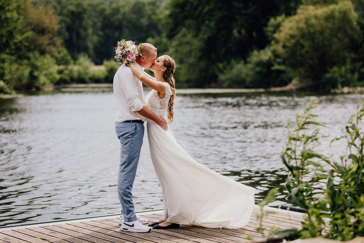 Brautpaarshooting Andres Alte Faehre Bochum