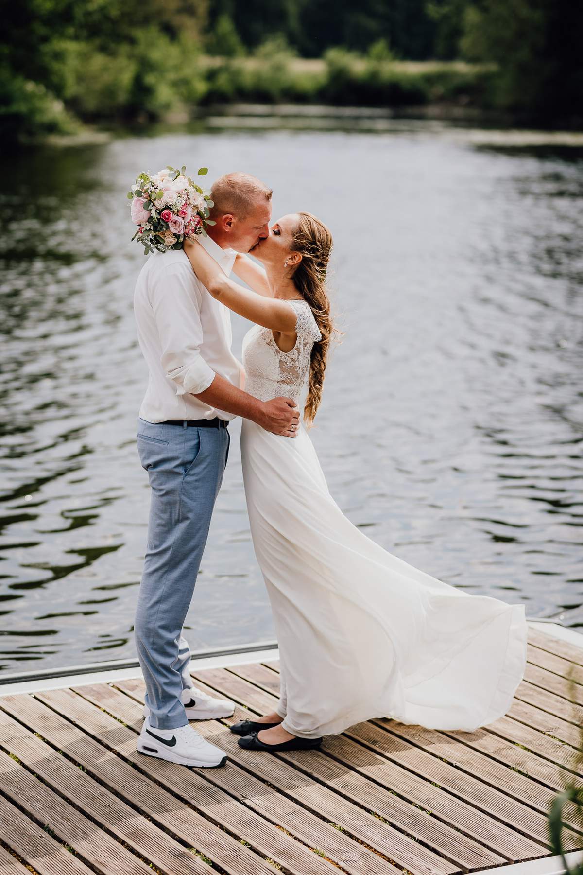 Brautpaarshooting Andres Alte Faehre Bochum