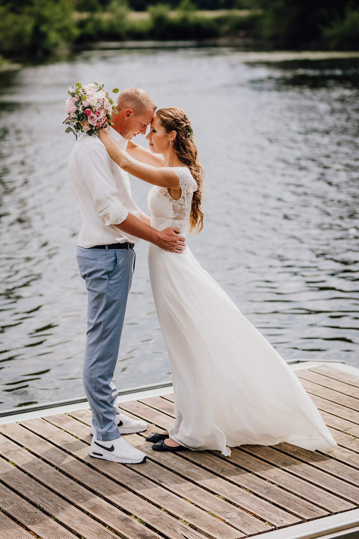 Brautpaarshooting Andres Alte Faehre Bochum