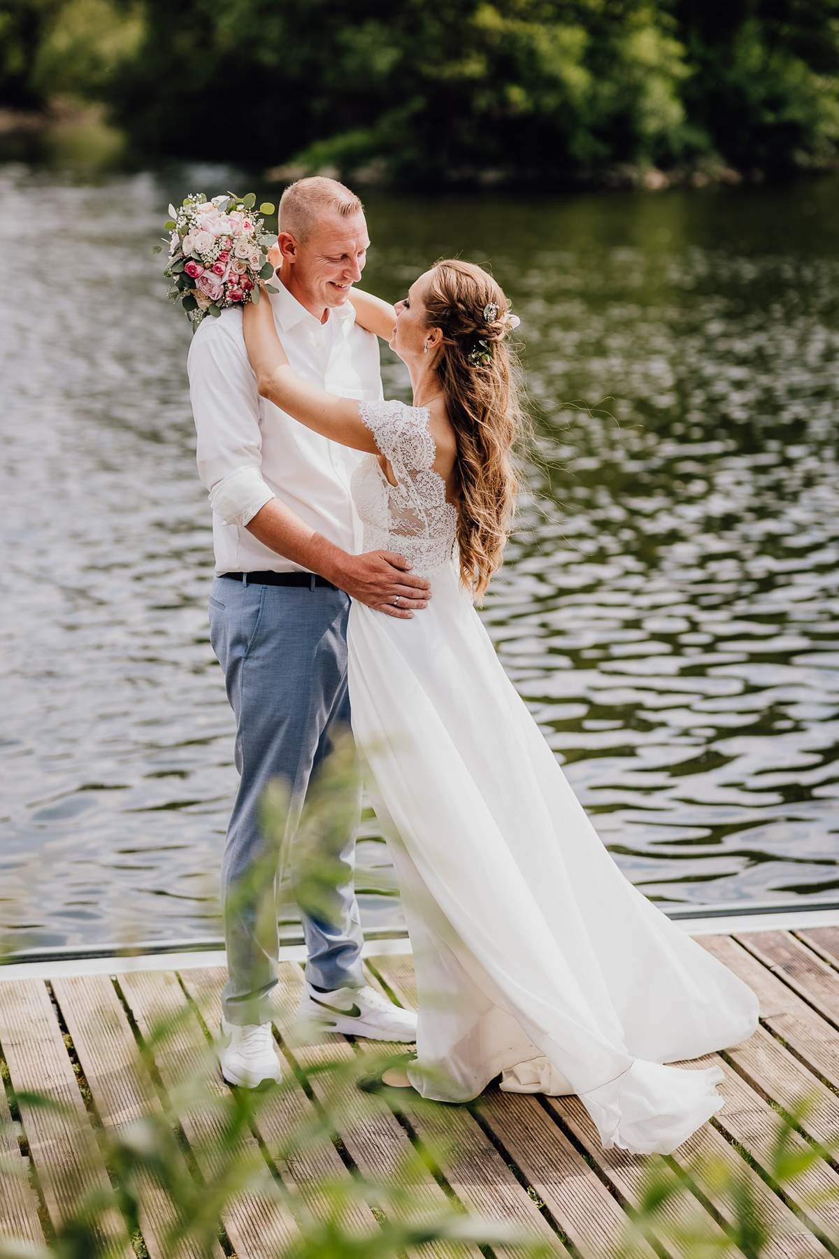 Brautpaarshooting Andres Alte Faehre Bochum