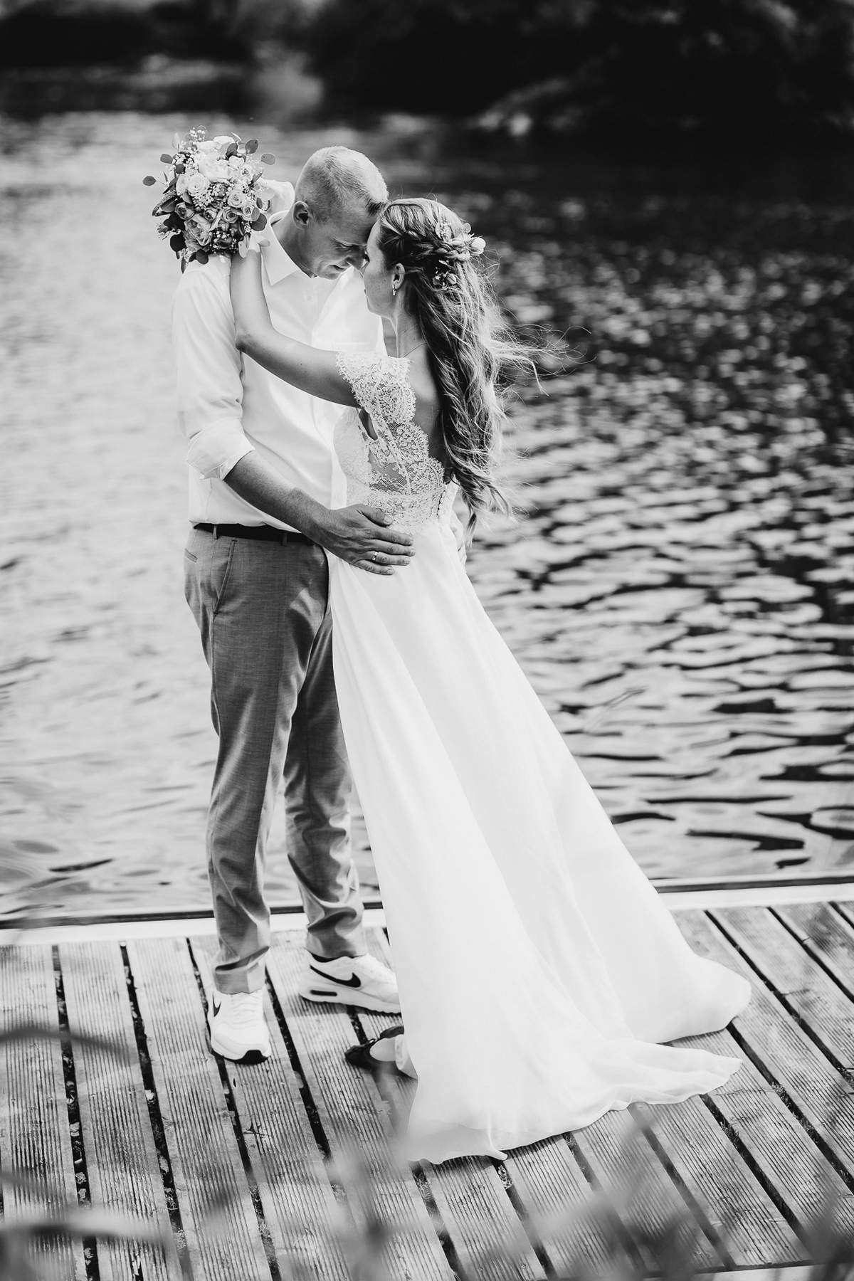 Brautpaarshooting Andres Alte Faehre Bochum